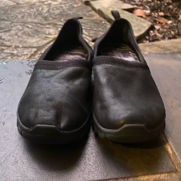 Skechers Air Cooled Memory Foam Black Slip-On Stretch Flex Sneakers Size 9.5
M - Picture 3 of 10